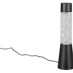 Pöytävalaisin Trio Martini 33cm LED RGB mattamusta