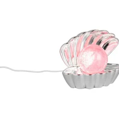 Pöytävalaisin Trio Shelly LED RGB pinkki