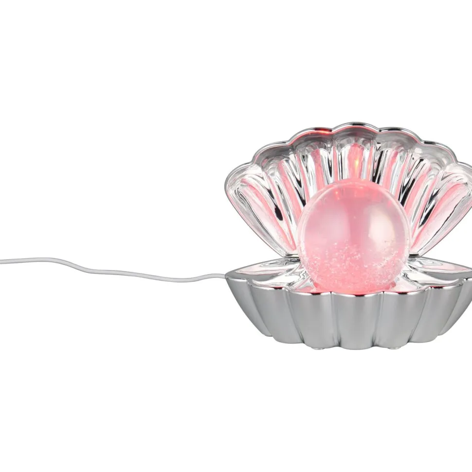 Pöytävalaisin Trio Shelly LED RGB pinkki