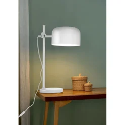 Pöytävalaisin Airam Urban Desk L, Ø250mm, valkoinen