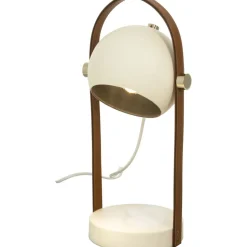 Pöytävalaisin Aneta Lighting Bow valkoinen