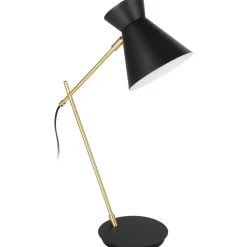 Pöytävalaisin Eglo Amezaga 57,5cm musta/messinki