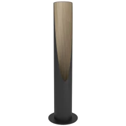 Pöytävalaisin Eglo Barbotto, 39.5cm, GU10, 4.5W, IP20, musta/puu