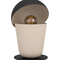 Pöytävalaisin Eglo Batabano 40W 18x27,5cm hiekka/musta