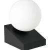 Pöytävalaisin Eglo Bilbana 40W 14,5x13,5x19,5cm musta/valkoinen