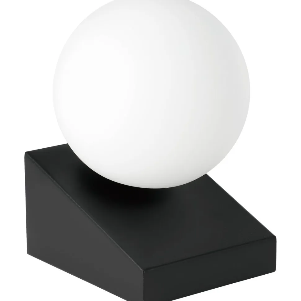 Pöytävalaisin Eglo Bilbana 40W 14,5x13,5x19,5cm musta/valkoinen