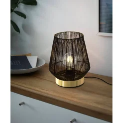 Pöytävalaisin Eglo Escandidos 26cm musta