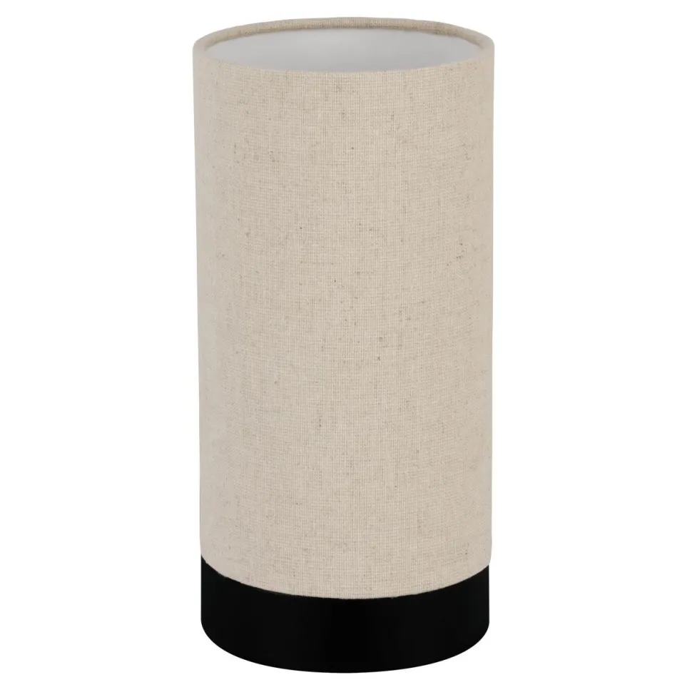 Pöytävalaisin Eglo Feniglia, 25.5cm, E27, 40W, IP20, pellava