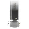 Pöytävalaisin Eglo Gargrave, Ø31.5cm, E27, 40W, IP20, harmaa/messinki