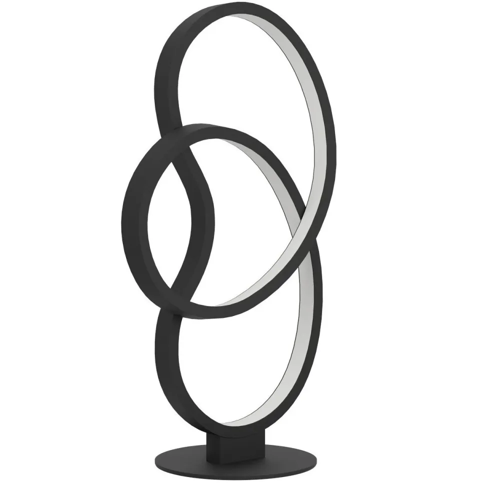 Pöytävalaisin Eglo Gianella, 39.5cm, LED, 14.5W, IP20, musta/valkoinen