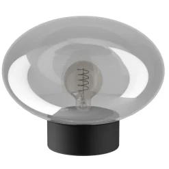 Pöytävalaisin Eglo Madonnina, 27cm, E27, 40W, IP20, musta/harmaa
