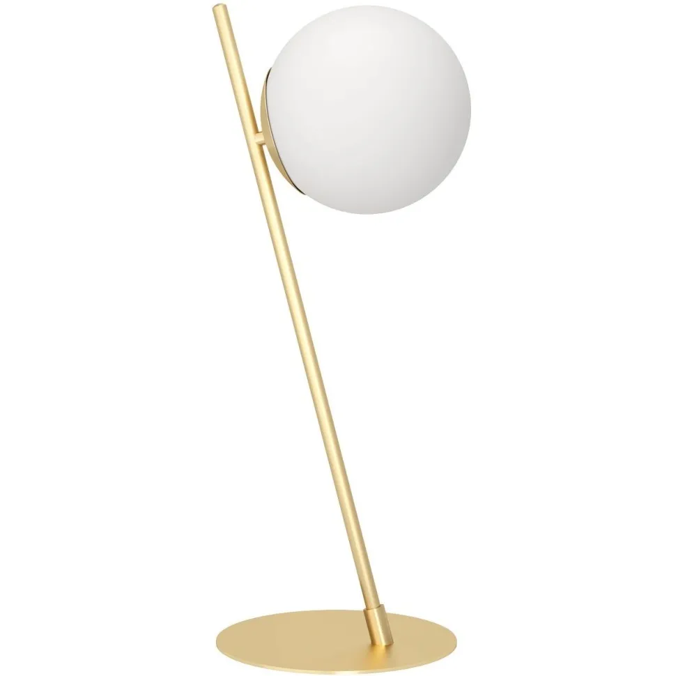Pöytävalaisin Eglo Rondo 4, 56.5cm, E27, 40W, IP20, messinki/valkoinen