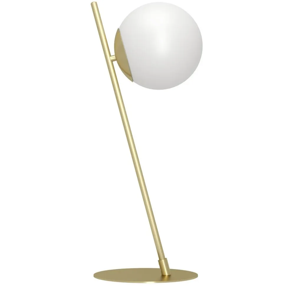 Pöytävalaisin Eglo Rondo 4, 56.5cm, E27, 40W, IP20, messinki/valkoinen