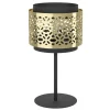 Pöytävalaisin Eglo Sandbach, 45cm, E27, 40W, IP20, messinki/musta