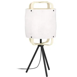 Pöytävalaisin Eglo Surfleet, Ø51.5cm, E27, 40W, IP20, valkoinen/puu