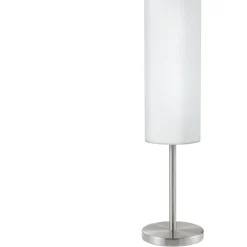 Pöytävalaisin Eglo Troy 3 46 cm valkoinen/harjattu teräs