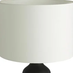 Pöytävalaisin Eglo Vinoza 40W 30x53,5cm musta/valkoinen