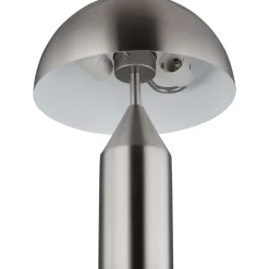 Pöytävalaisin Globo Atoma Ø28cm, 2xE27, hiekka/valkoinen