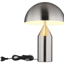 Pöytävalaisin Globo Atoma Ø28cm, 2xE27, hiekka/valkoinen