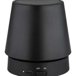 Pöytävalaisin Globo Carlos Ø10.6cm, USB-ladattava