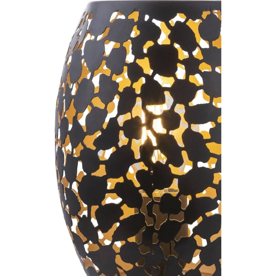 Pöytävalaisin Globo Hanny Ø15x23cm 40W musta