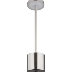 Pöytävalaisin Globo Polina 34cm, USB-ladattava, CCT, nikkeli