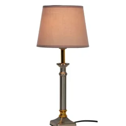 Pöytävalaisin Heat Classic 47 cm harmaa
