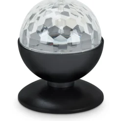 Pöytävalaisin Heat Disco LED RGB 3W musta