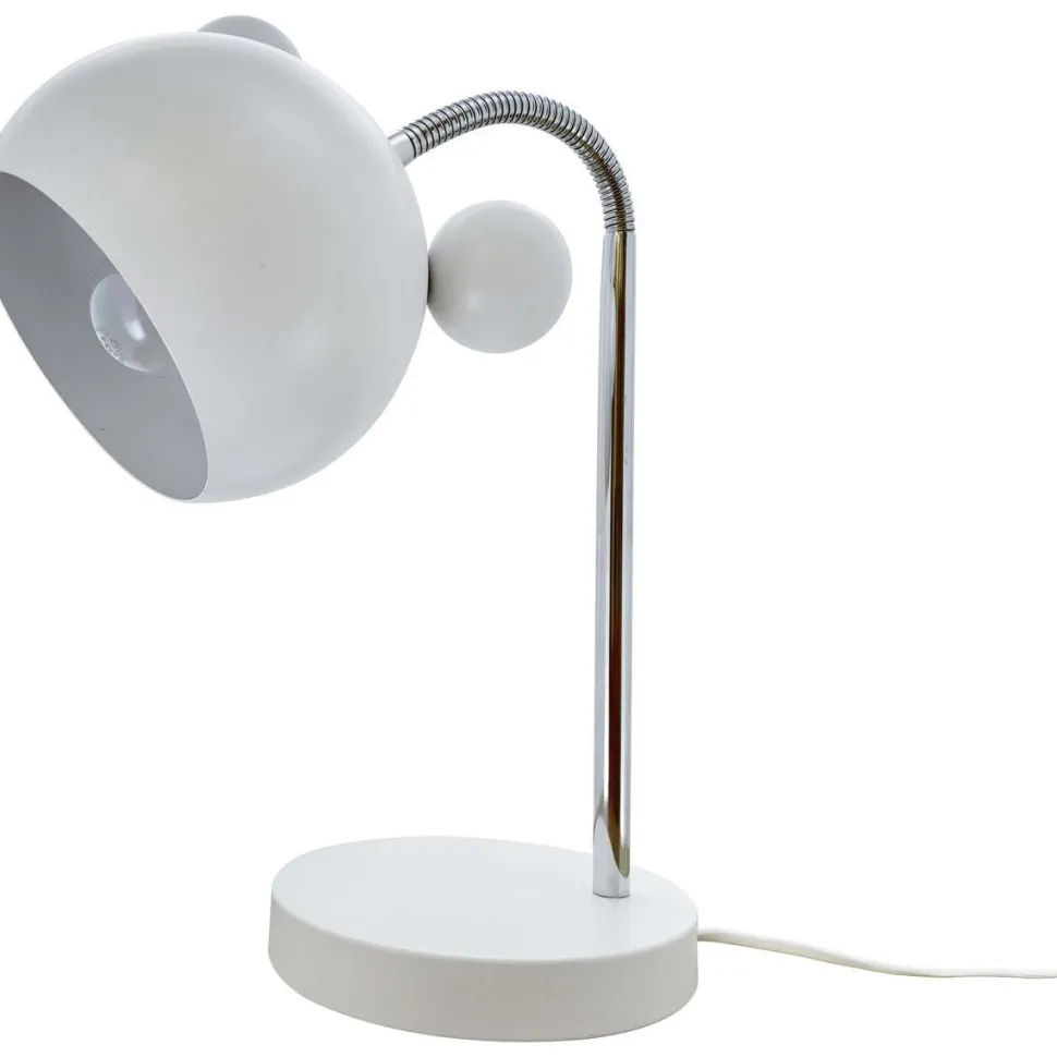 Pöytävalaisin Heat Mouse valkoinen
