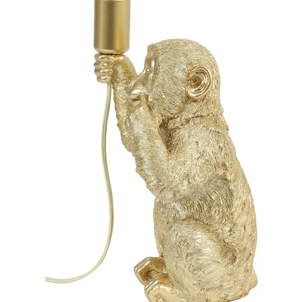 Pöytävalaisin Light&Living Monkey 20x19,5x34 cm kulta