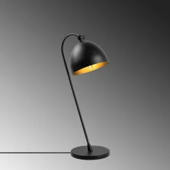 Pöytävalaisin Linento Lighting Acuka 12292, 54cm, musta/kulta
