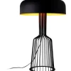Pöytävalaisin Linento Lighting Aira musta/kulta