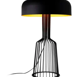 Pöytävalaisin Linento Lighting Aira musta/kulta