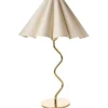 Pöytävalaisin Linento Lighting Anne, E27, max. 40W, IP20, kulta