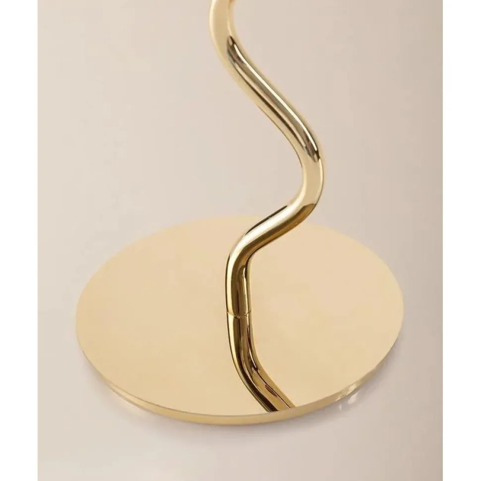 Pöytävalaisin Linento Lighting Anne, E27, max. 40W, IP20, kulta
