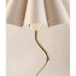 Pöytävalaisin Linento Lighting Anne, E27, max. 40W, IP20, kulta