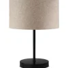 Pöytävalaisin Linento Lighting AYD-2848, 37cm, beige/musta