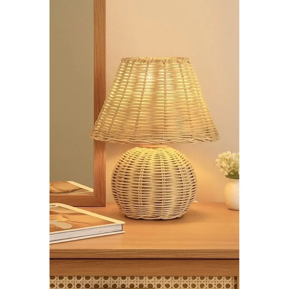Pöytävalaisin Linento Lighting BRZ-343414, ø10-22cm, E27, max. 40W, IP20, beige