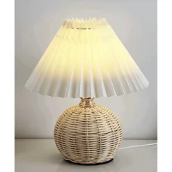 Pöytävalaisin Linento Lighting BRZ-343412, ø10-22cm, E27, max. 40W, IP20, kerma/beige