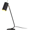 Pöytävalaisin Linento Lighting Clovis musta/kulta