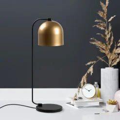 Pöytävalaisin Linento Lighting Epika 12246, 60cm, kulta/musta