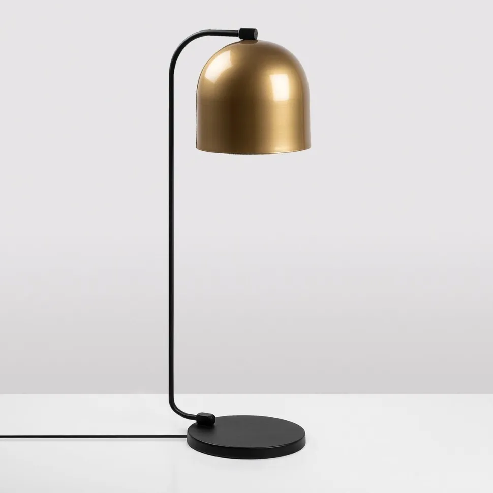 Pöytävalaisin Linento Lighting Epika 12246, 60cm, kulta/musta