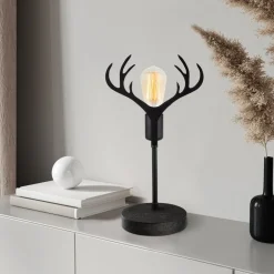 Pöytävalaisin Linento Lighting GMN-000011, 40cm, musta