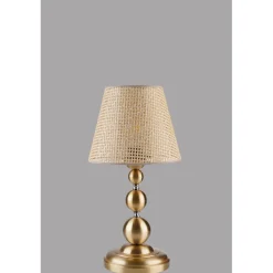 Pöytävalaisin Linento Lighting Hayal beige/kulta