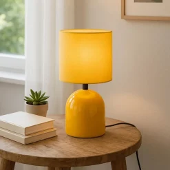 Pöytävalaisin Linento Lighting 241631, keltainen