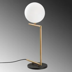 Pöytävalaisin Linento Lighting Luminar, 29x20x64cm, kulta