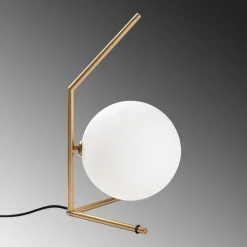 Pöytävalaisin Linento Lighting Luminar, 23x28x42cm, kulta