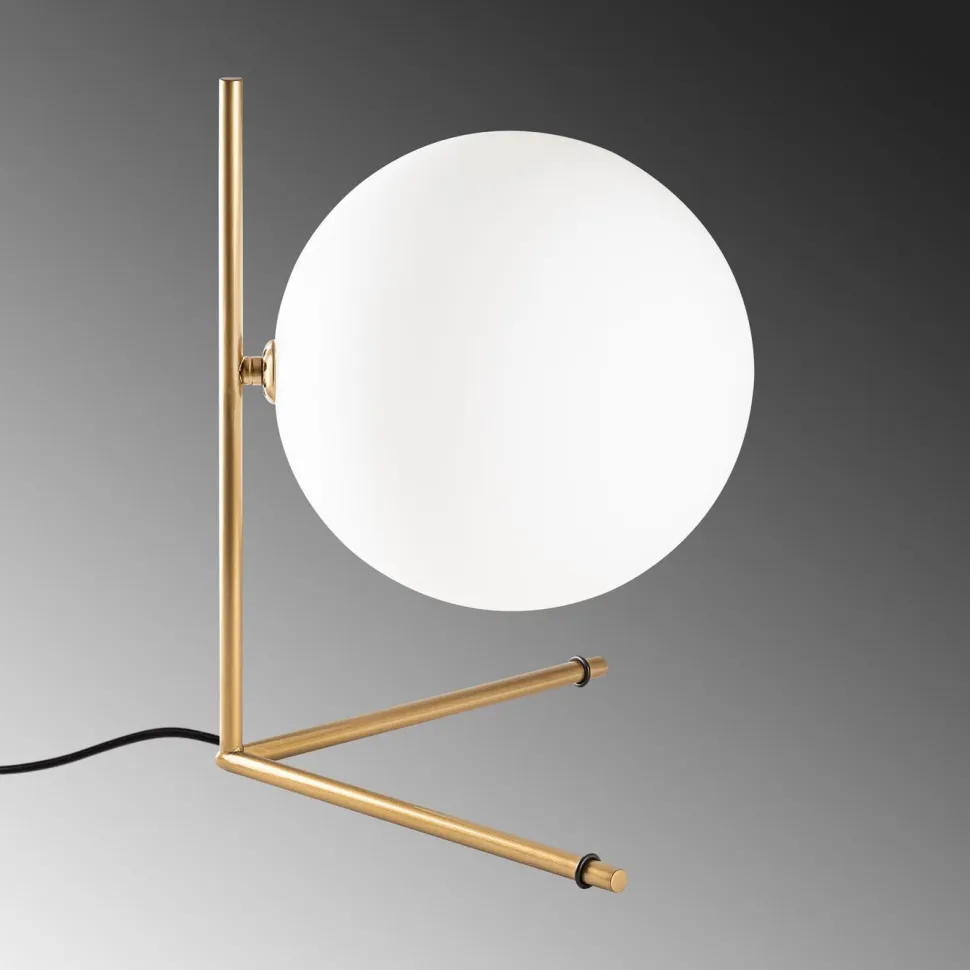 Pöytävalaisin Linento Lighting Luminar, 28x40x36cm, kulta