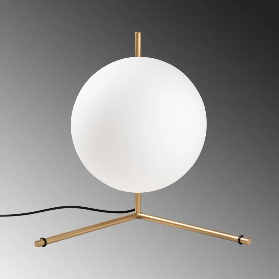 Pöytävalaisin Linento Lighting Luminar, 28x40x36cm, kulta