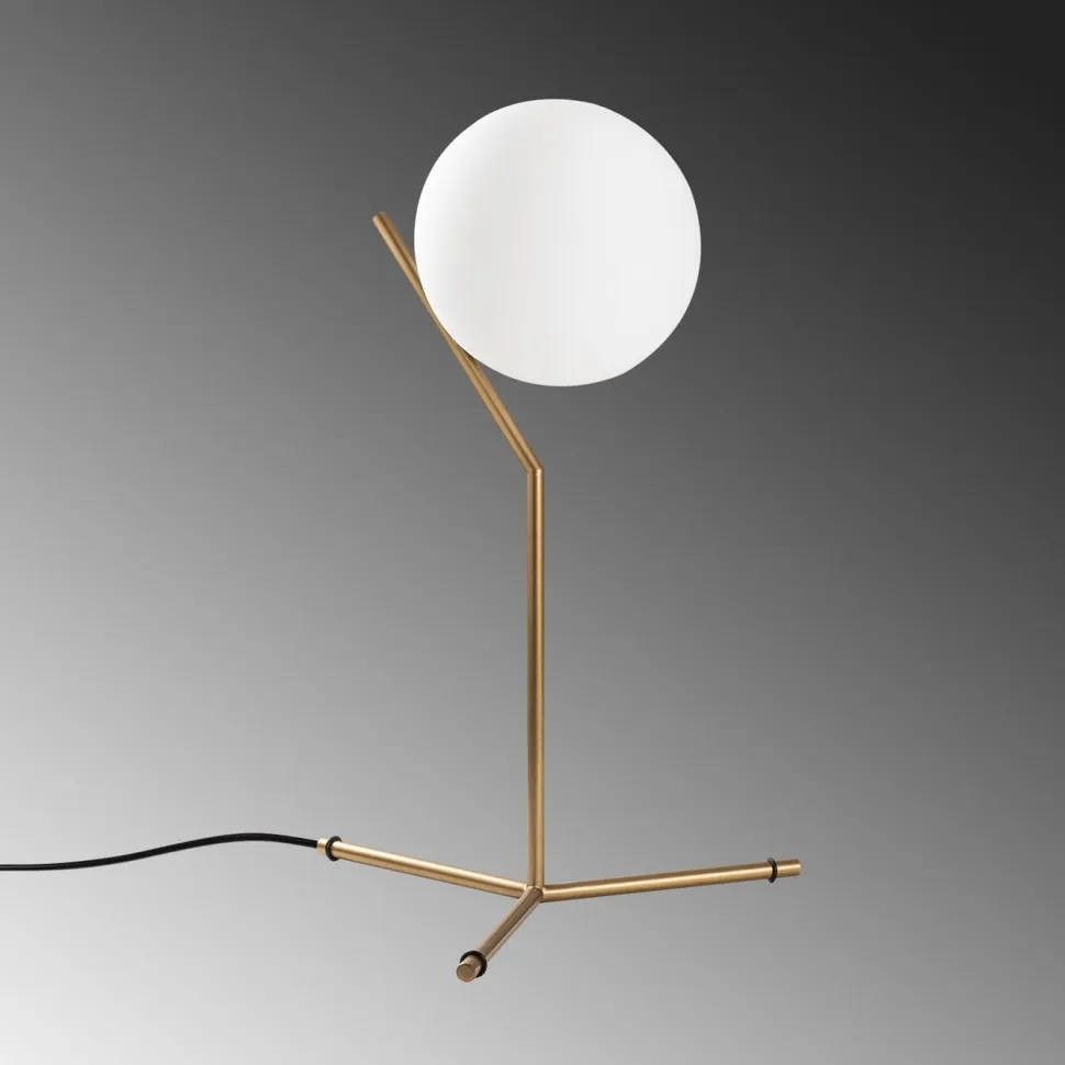 Pöytävalaisin Linento Lighting Luminar, 35x30x52, kulta